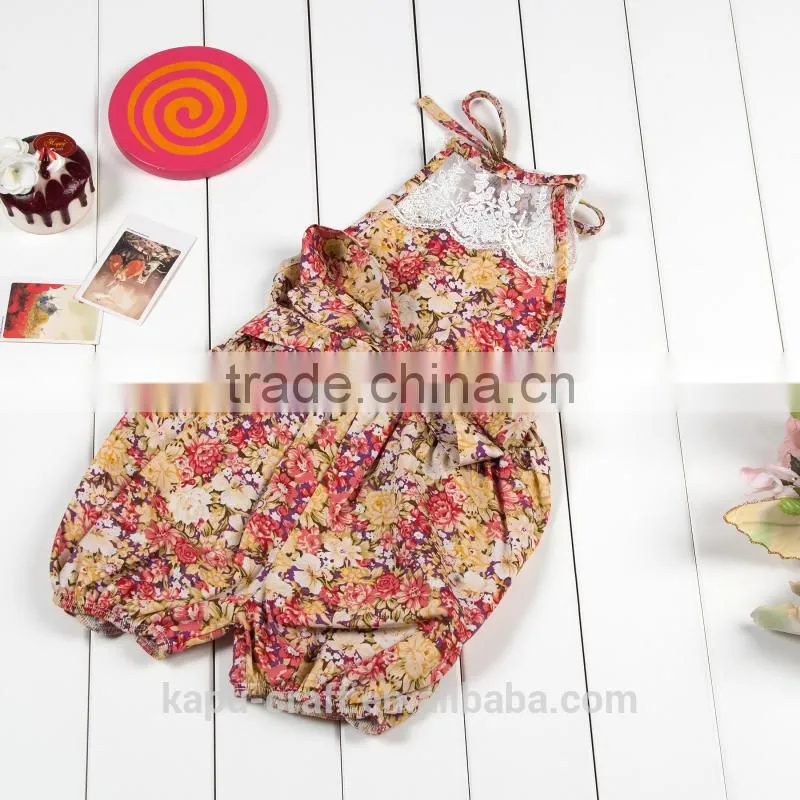 Summer Baby Girls Romper Girls Cute Lace Jumpsuit Costume Wholesale Children Wear