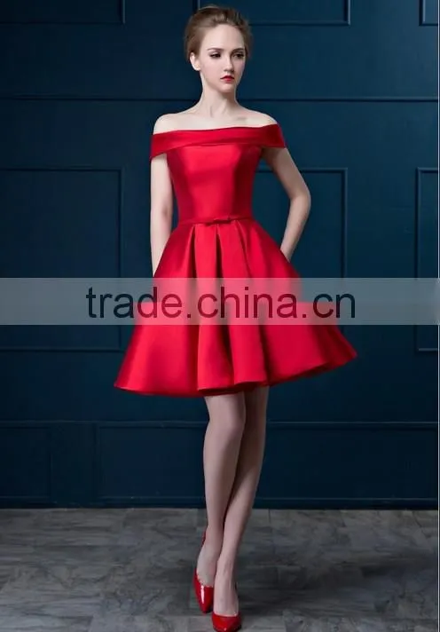 satin short knee length cocktail casual dress for beach party