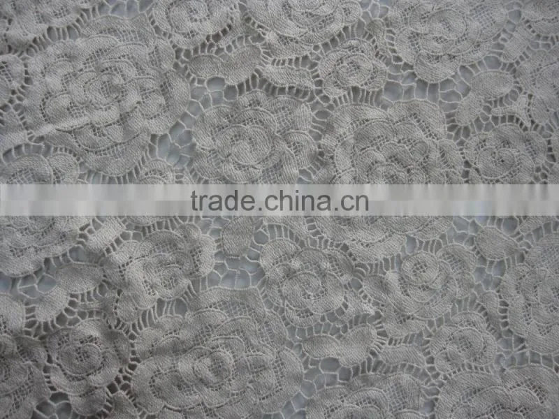 cotton crochet fabric textile design