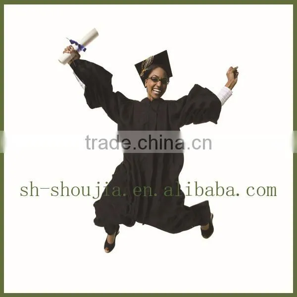 black graduation gowns, graduation robes, phd dotorate gowns