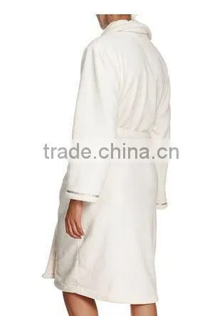ladies night dresses sleepwear ladies winter robe Hotel coral bathrobes pink 2013 new design long gown