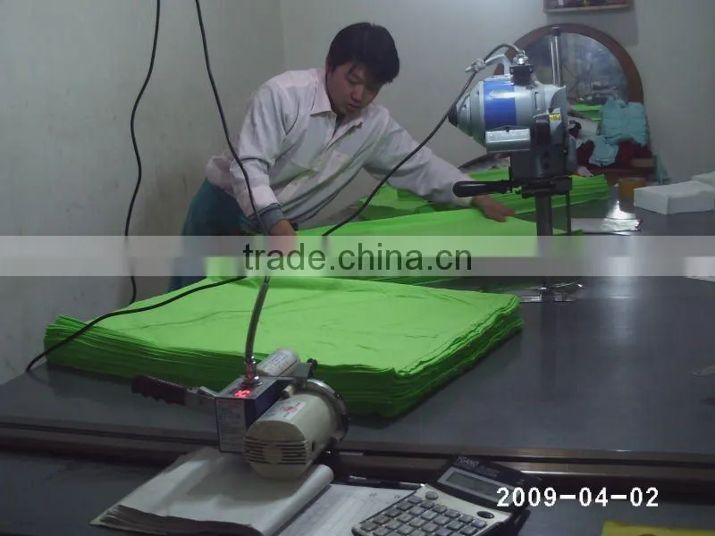 wholesale solid polo t-shirt green printed factory Asian