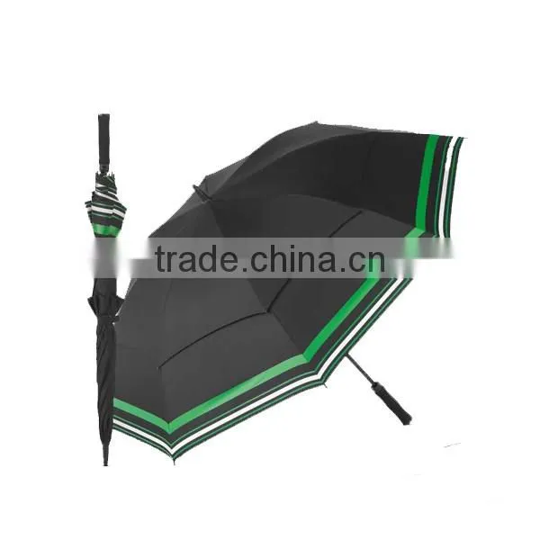 Colored printed logo promotional golf umbrella