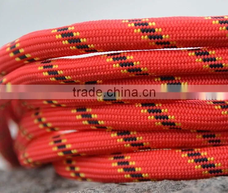 Outdoor rescue rope climbing safety rope climbing rope insurance escape rope wild walking equipment