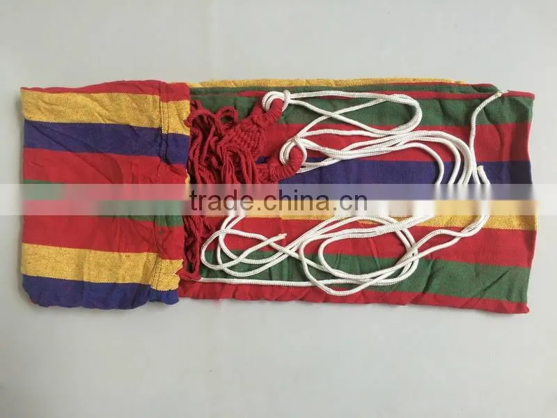 Hot Sale Portable Travel Camping Outdoor Portable Hammock Parachute Fabric Camping Swing Bed