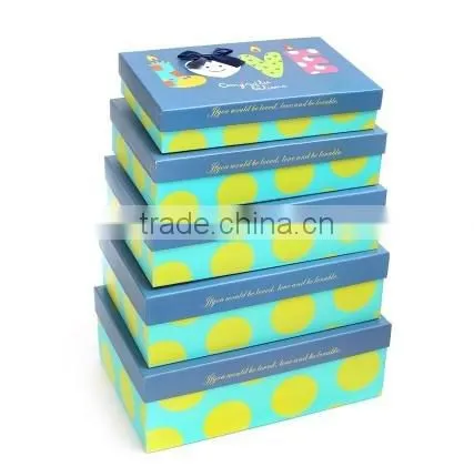 2015 New Design Paper Gift Box for Kids,Wholesale Custom Paper Gift Box