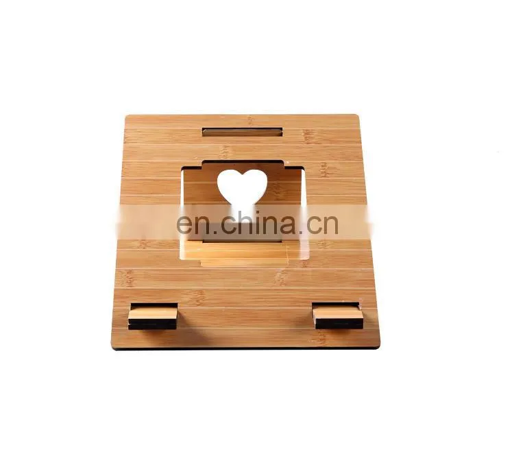 Simple design custom logo wood office gift wooden laptop desk with best selling