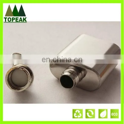 Custom Portable Men's stainless steel wine flagon Outdoor Travel hip flask