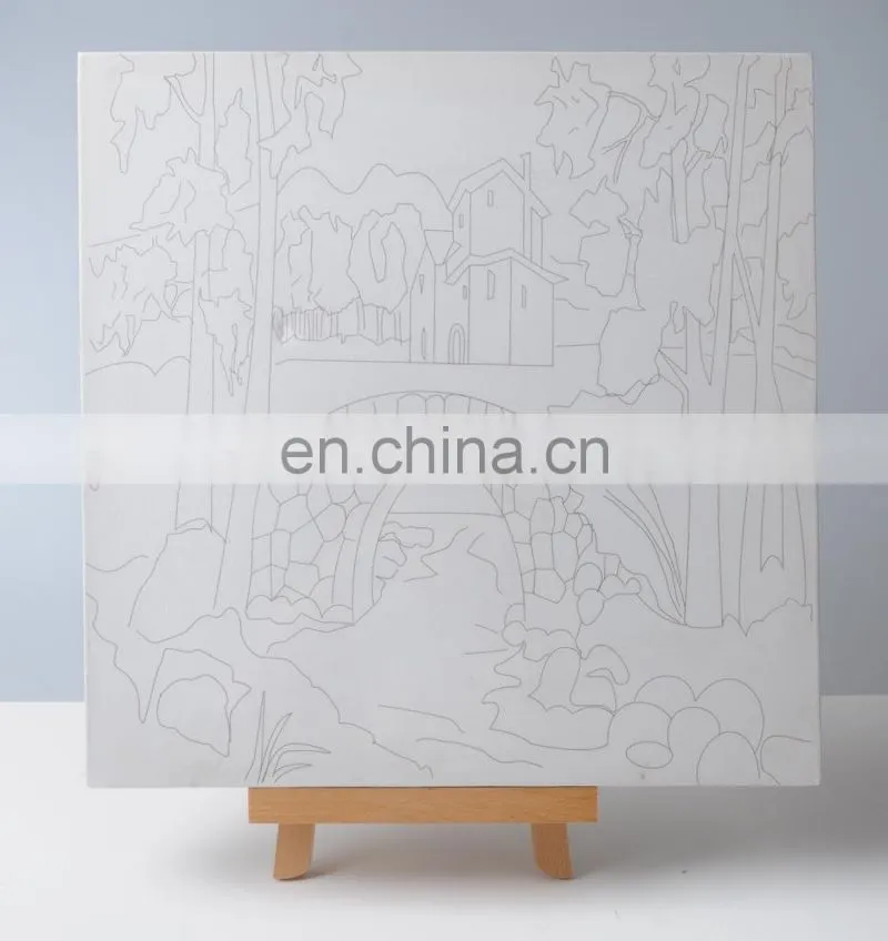 Color Filling Drawing Board stretched canvas