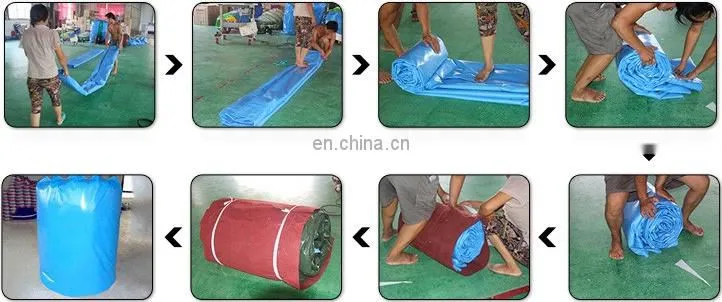 high quality Commercial grade inflatable water slide