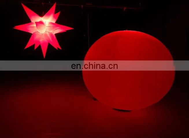 Hot sale decoration inflatable balloon with led lights