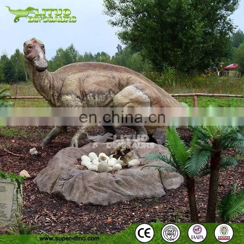 Customized Life Size Vivid Dinosaur Amusement Park Products