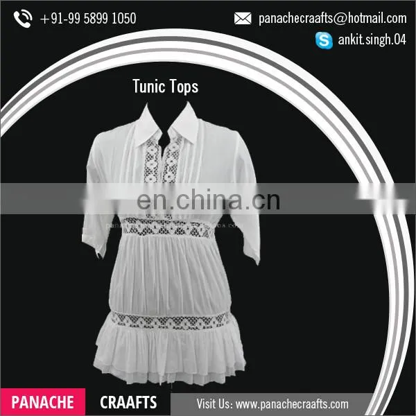 Embroidered Blouse Women Tops Made in India