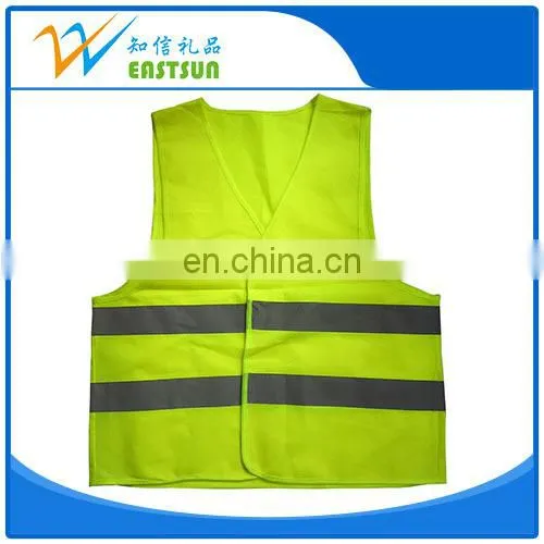wholesale yellow 120g polyester Reflective Safety Vest