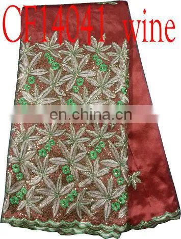 african george lace fabric (CF14039)