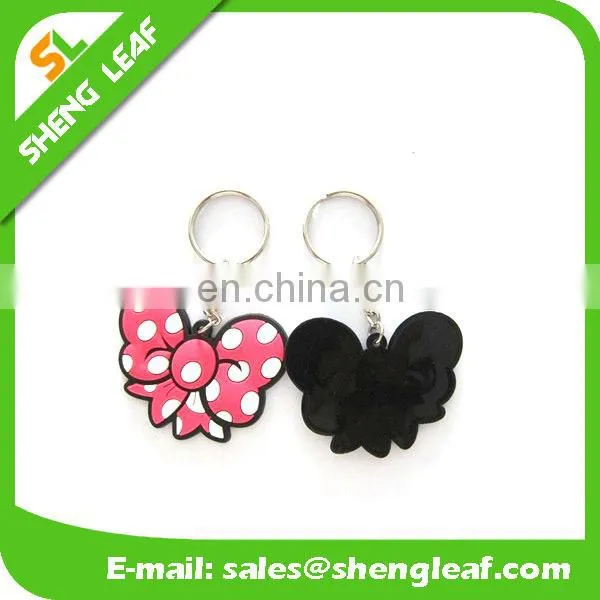 Wholesale custom design soft pvc rubber keychain