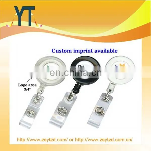 Retractable Transparent Badge Reel