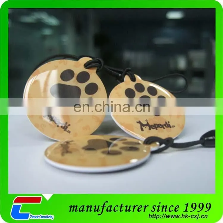 hf 13.56mhz adhesive anti-metal rfid tag,rfid label