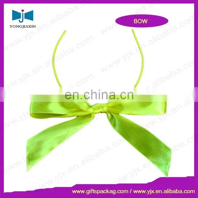 pre-tied gift packaging flowers ribbons and bow for decorative