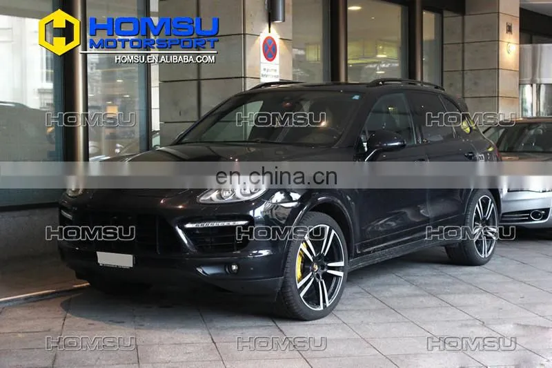auto Body Kits body parts auto TURBO design FRP PUR body kit for porsce cayene 2011 2012 2013 2014 958