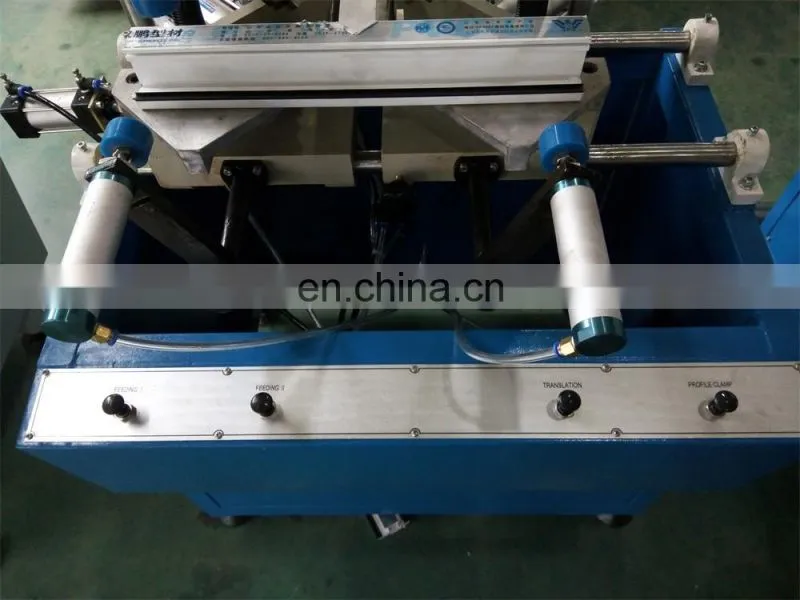 MMCNC PVC doors and windows machine V-corner clean machine on Sale