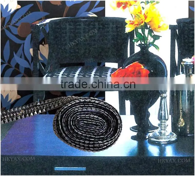High Quality accessories dress Rhinestone trimming, cup chain rhinestone;rhinestone cup chain