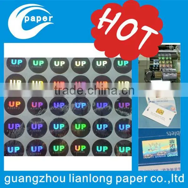 The custom and production of 3 d dynamic holographic anti-counterfeiting labels