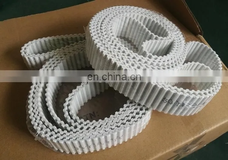 T10 PU Timing Belt double sided teeth Endless belt steel cord