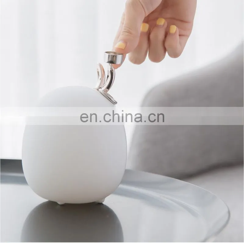 Wholesale usb silicone rechargeable touch sensor led night light for kids