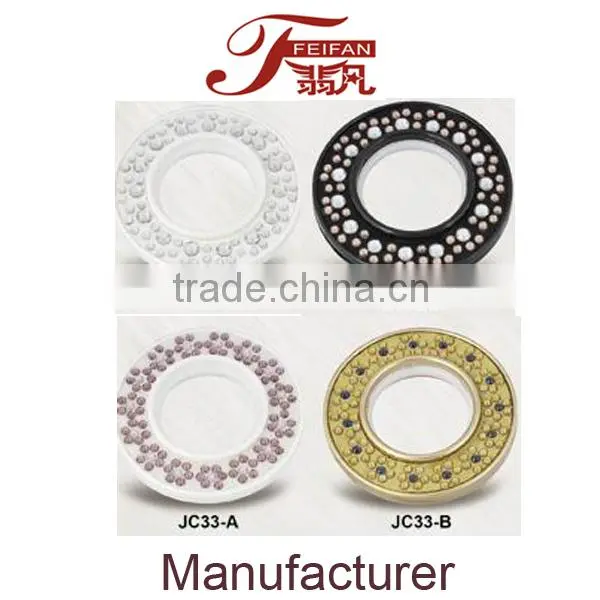 JC32 AB and JC33 AB plastic curtain eyelet curtain eyelet tape curtain rings