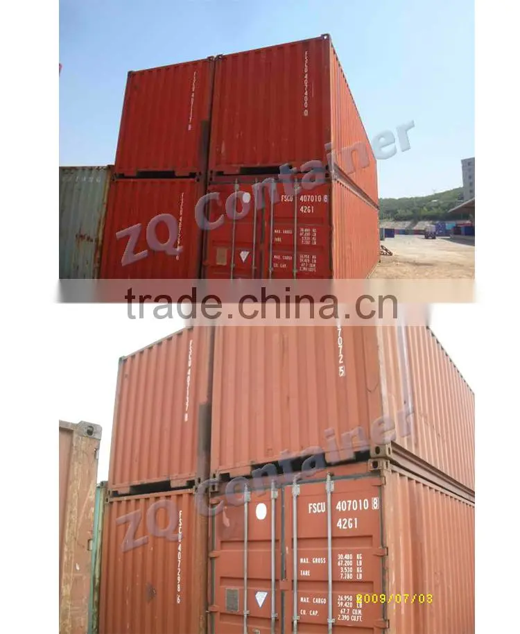 ISO standard 40DC ( used container cargo worthy)availeble in China main port