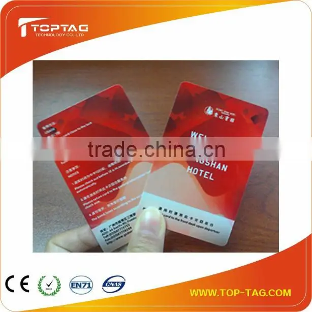 Blank/Printed Magnetic RFID Card for payment