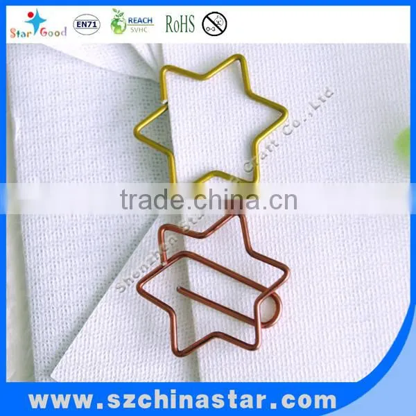 2015 Special colorful animal shapes paper clip