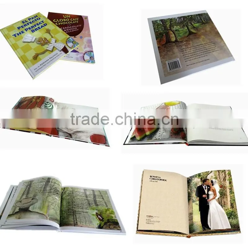 High quality adult photo hardcover album book printing