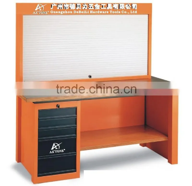 Metal Garage Workbench, Steel workshop work bench AX-3124
