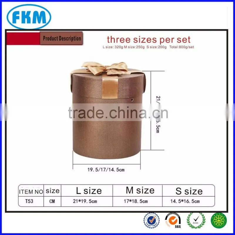 Paper Material and Paperboard Paper Type gift boxes cardboard cylinder