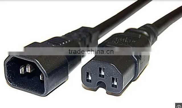 Guangzhou factory IEC 60320 C14 cable