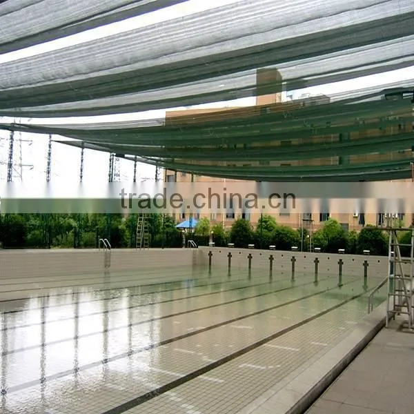 340g blue shade net & sun shade net & shade sail