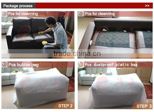 Made in China moder design living room corner fabric sofa