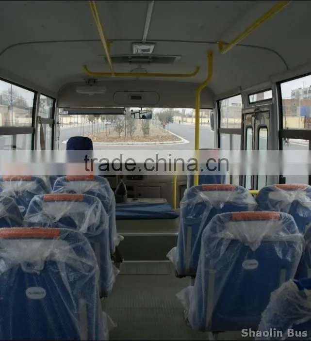Best selling brand SHAOLIN 6M 19-21 SEATS MINI BUS FOR AFRIC COUNTRY
