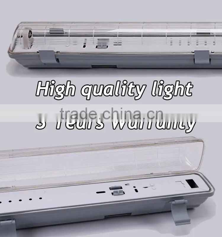 led tube light make in china high quality ce rohs water resistant light fixtures