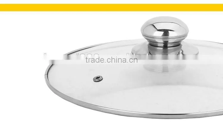 caitang shencai stainless steel 4layer steamer pot with glass lid cover