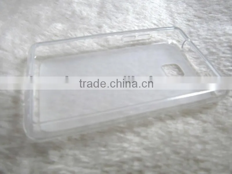 TPU rubber pudding phone case for LG E430(Optimus L3 II)