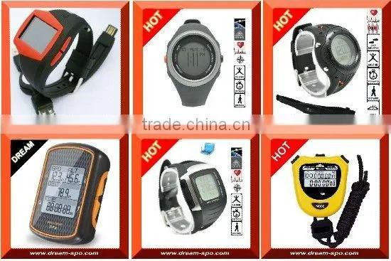 GPS watch/running watch with 5.3khz frequency ( 2012-DPO)