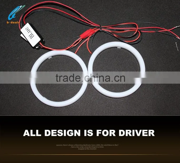 B-Deals 80mm led cotton smd halo rings for 2.5inch bi-xenon hid projector lens