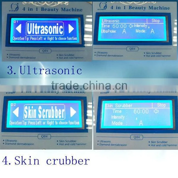 VY-Q04 Newest Ultrasonic Skin scrubber portable
