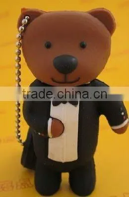 Personalized new design cartoon animal character usb flash drive