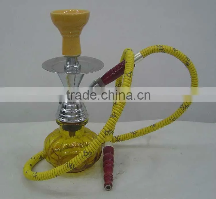 Glass & Metal Hukka with cage