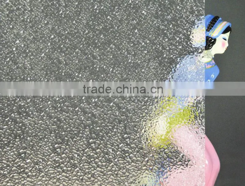 Factory direct 4mm clear patterned glass prices