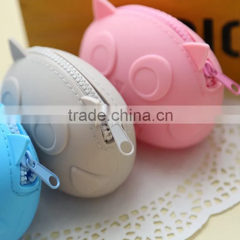 2015 Hotsale silicone rubber change purse online/evening purses sale